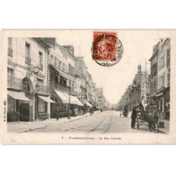 FONTAINEBLEAU: la rue grande - très bon état