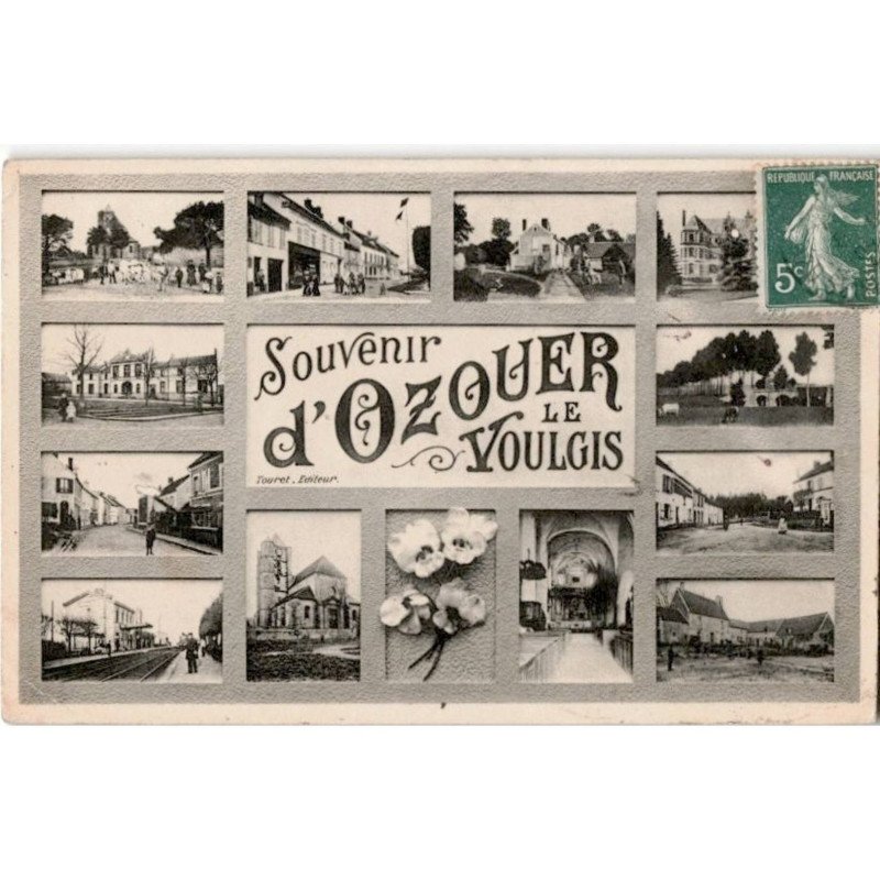 OZOUER-le-VOULGIS: souvenir d'ozouer-le-voulgis - très bon état