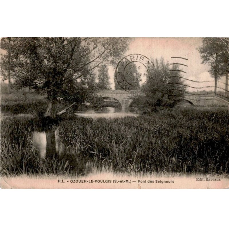 OZOUER-le-VOULGIS: pont des seigneurs - état