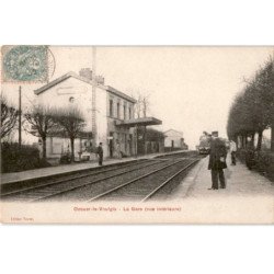 OZOUER-le-VOULGIS: la gare (vue intérieure) - très bon état