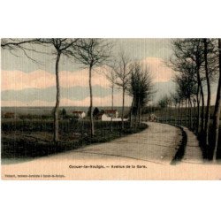 OZOUER-le-VOULGIS: avenue de la gare - état