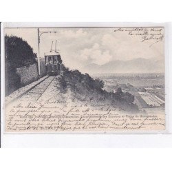 GRAISIVAUDAN: ligne des tramway grenoble-chapareillan, encorbellement ecoufoux et plaine graisivaudan - très bon état