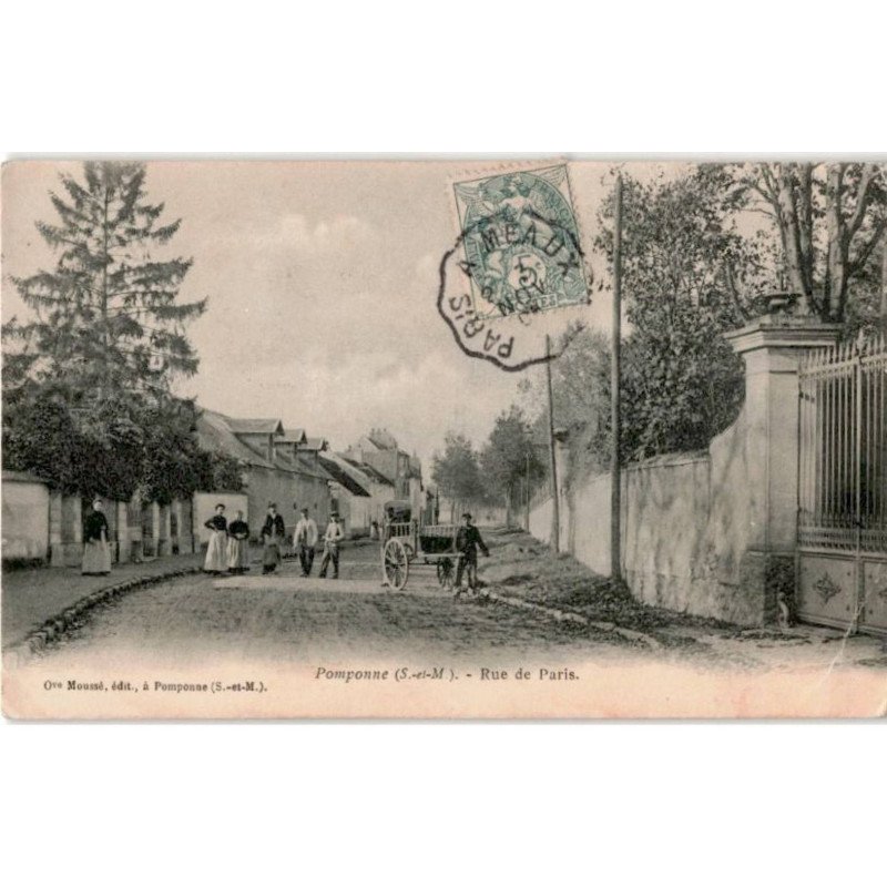 POMPONNE: rue de paris - très bon état