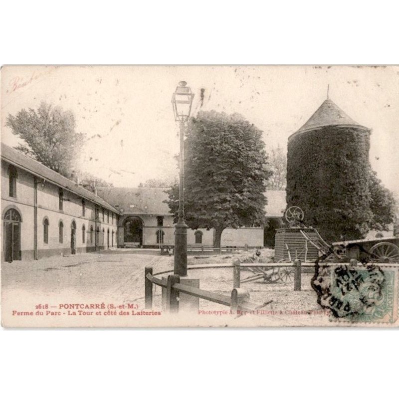 PONTCARRE: ferme du parc la tour et côté des laitreries - très bon état
