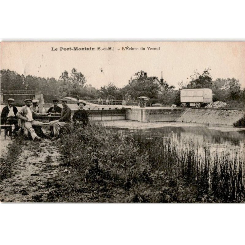 LE PONT-MONTAIN: l'écluse du vesoul - très bon état