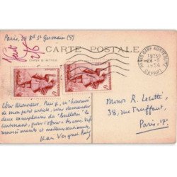 PONTHIERRY: château de sainte-assise, la station radio-france - très bon état