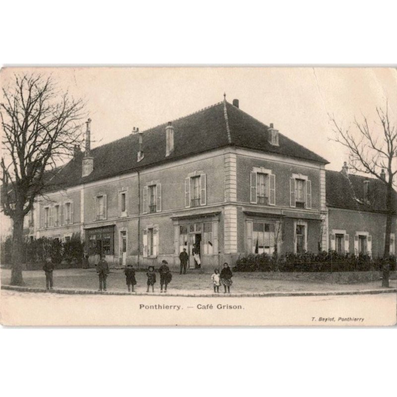 PONTHIERRY: café grison - très bon état