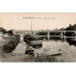 PONTHIERRY: pont de sainte-assise - très bon état