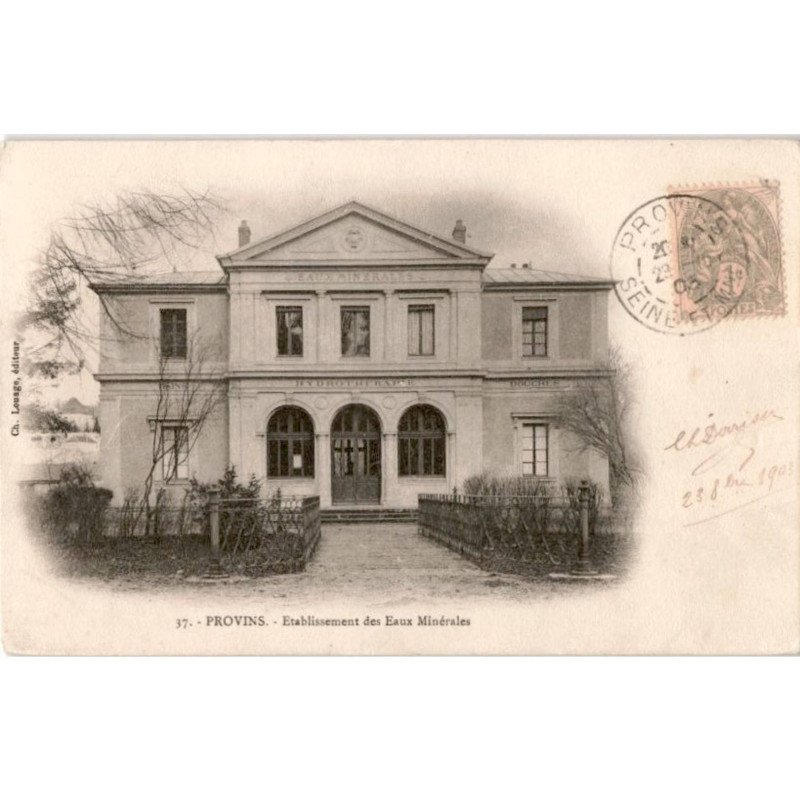 PROVINS: établissement des eaux minérales - très bon état