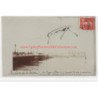 PARIS - inondations 1910 - carte photo - état (petite déchirure en haut de la carte)