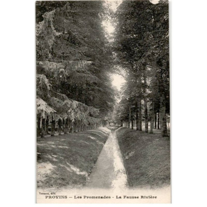 PROVINS: les promenades la fausse rivière - très bon état