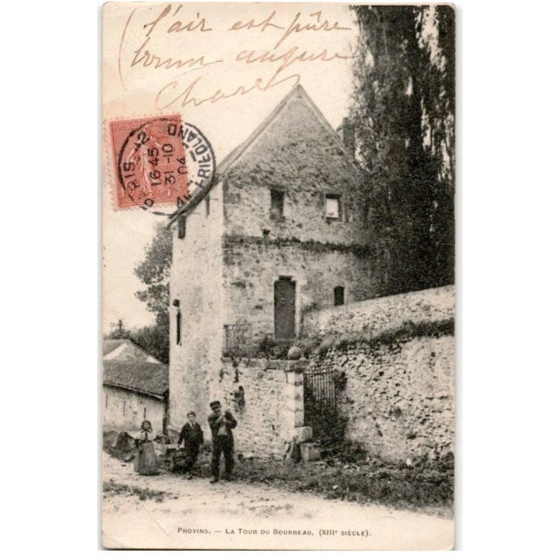 PROVINS: la tour du bourreau XIIIe siècle - état