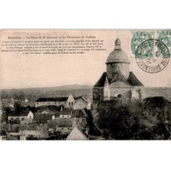 PROVINS: le dôme de saint quiriace et les bâtiments du collège - très bon état
