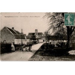 RAMPILLON : entrée du pays route de meigneux - très bon état