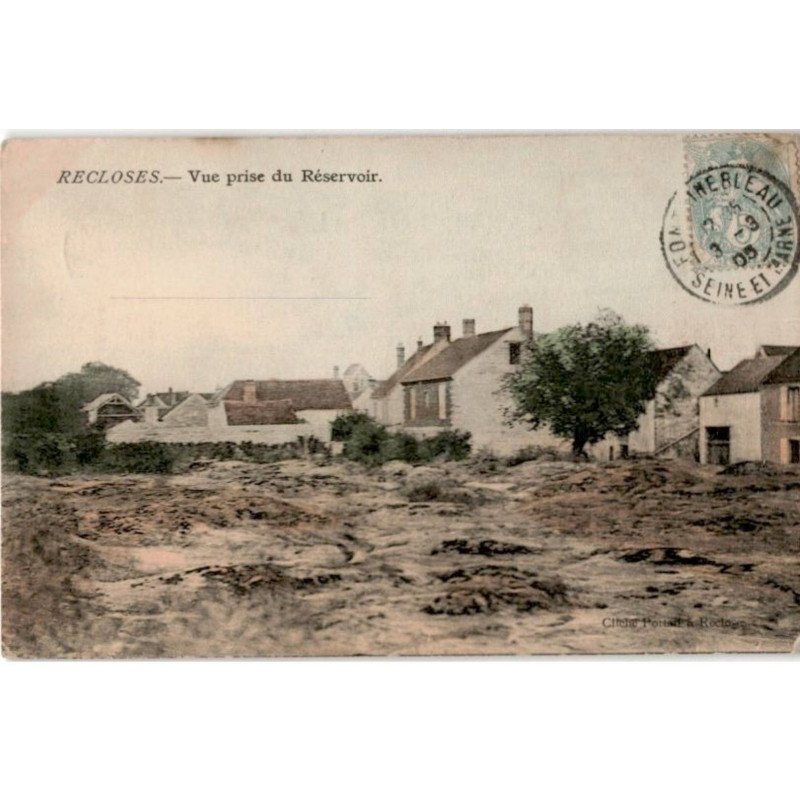 RECLOSES: vue prise du réservoir - très bon état