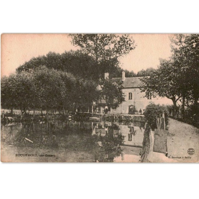 ROUGEMENT: vue sur l'eau et bâtiment - très bon état