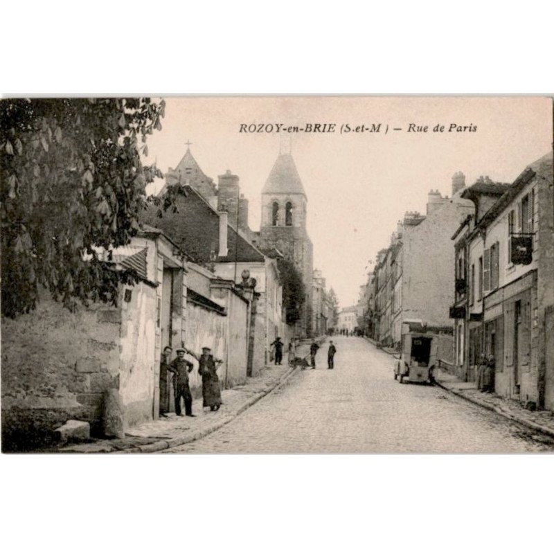 ROZOY-en-BRIE: rue de paris - très bon état
