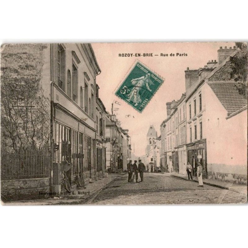 ROZOY-en-BRIE: rue de paris - très bon état