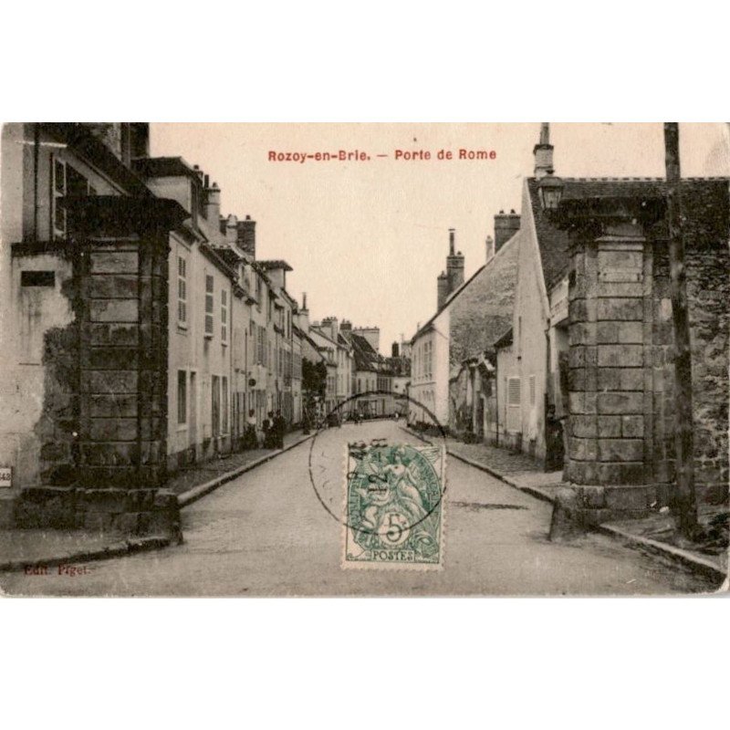 ROZOY-en-BRIE: porte de rome - très bon état