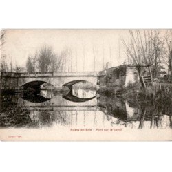 ROZOY-en-BRIE: pont sur le canal - très bon état