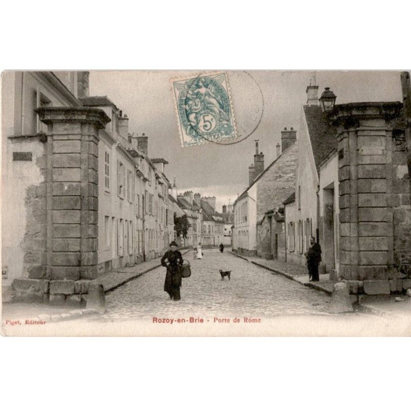 ROZOY-en-BRIE: porte de rome - très bon état