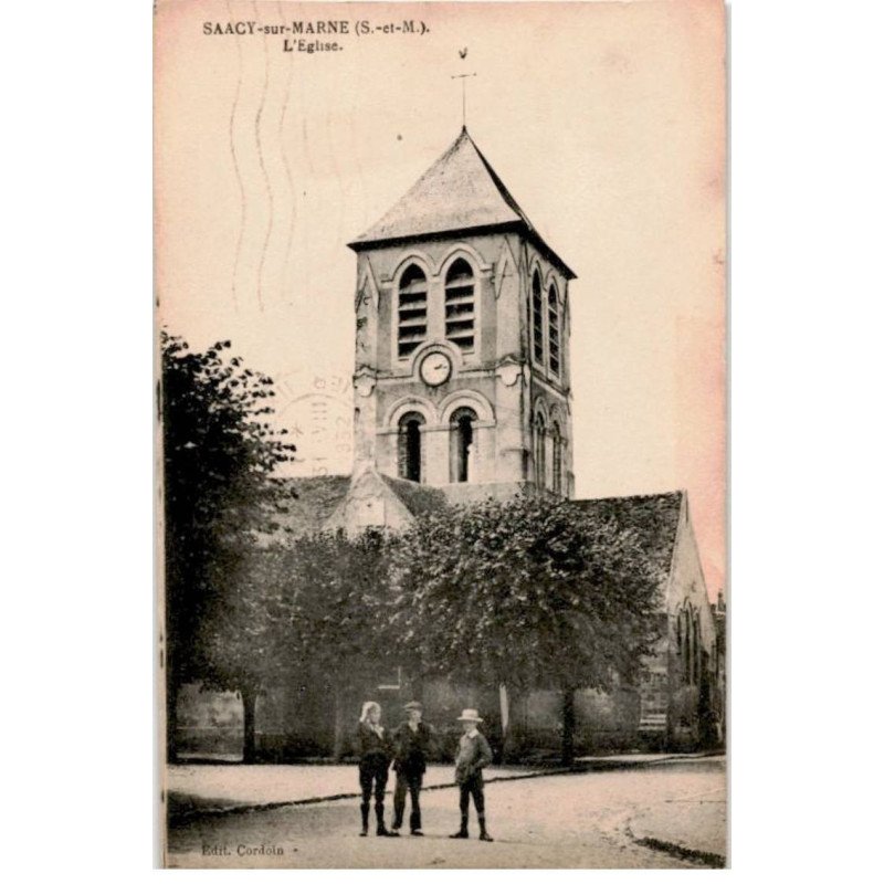 SAACY-sur-MARNE: l'église - très bon état