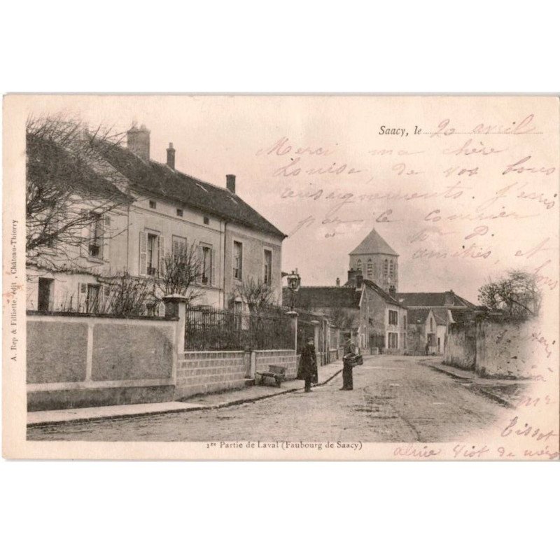 SAACY: 1er partie de laval faubourg de saacy - très bon état
