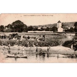 SAACY-sur-MARNE: arrivée de la plage - très bon état