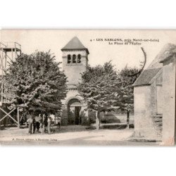 LES SABLONS: la place de l'église - état