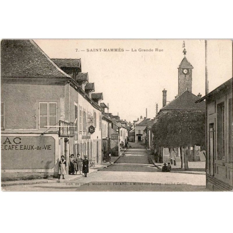 SAINT-MAMMES: la grande rue - très bon état