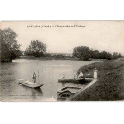 SAINT-JEAN: l'embarcadère de l'ermitage - état