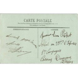 SAINT-MAMMES: la place de l'église et la grande rue - très bon état