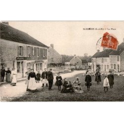 SAINT-SIMEON: la place - état