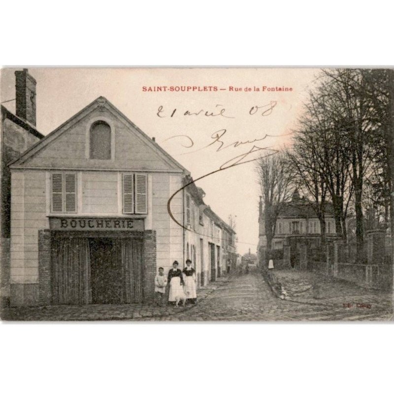 SAINT-SOUPPLETS: rue de la fontaine - très bon état