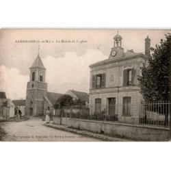 SAMMERON: la mairie et l'église - très bon état