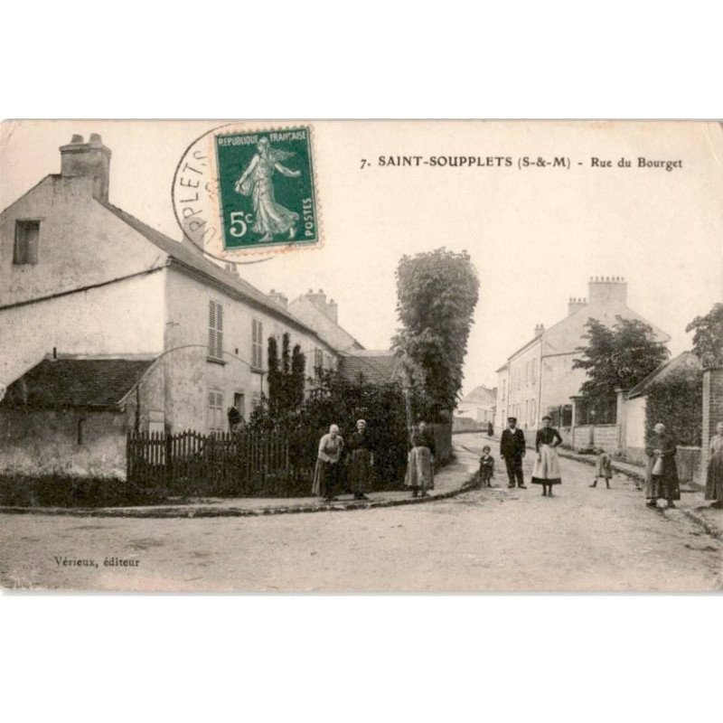 SAINT-SOUPPLETS: rue du bourget - très bon état