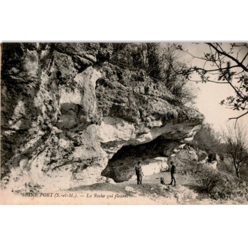 SEINE-PORT: la roche qui pleure - très bon état