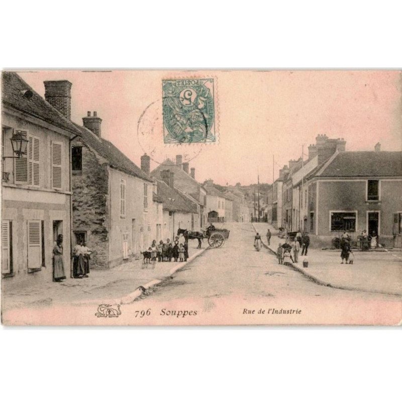SOUPPES: rue de l'industrie - très bon état