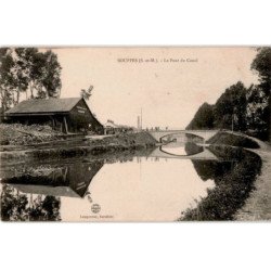 SOUPPES: le pont du canal - très bon état
