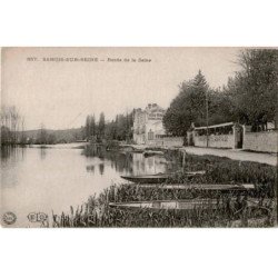 SAMOIS-sur-SEINE: bords de la seine - très bon état