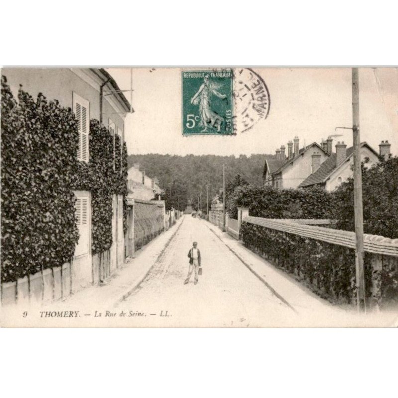 THOMERY: la rue de seine - très bon état
