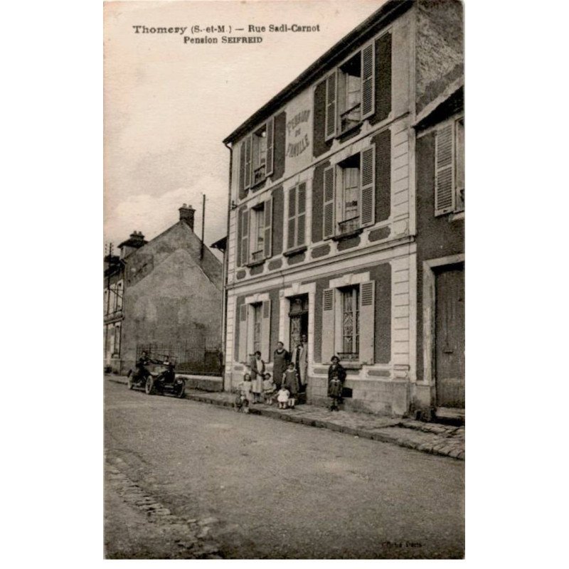 THOMERY: rue sadi-carnot pension seifreid - état