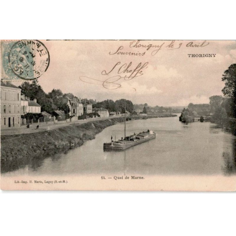 THORIGNY: quai de marne - très bon état