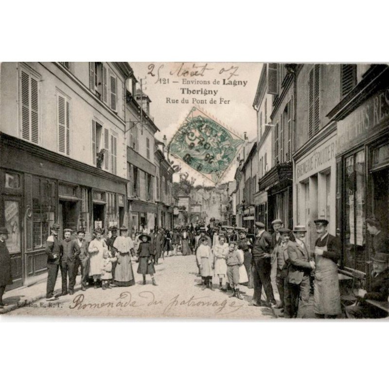 THORIGNY: rue du pont de fer - très bon état