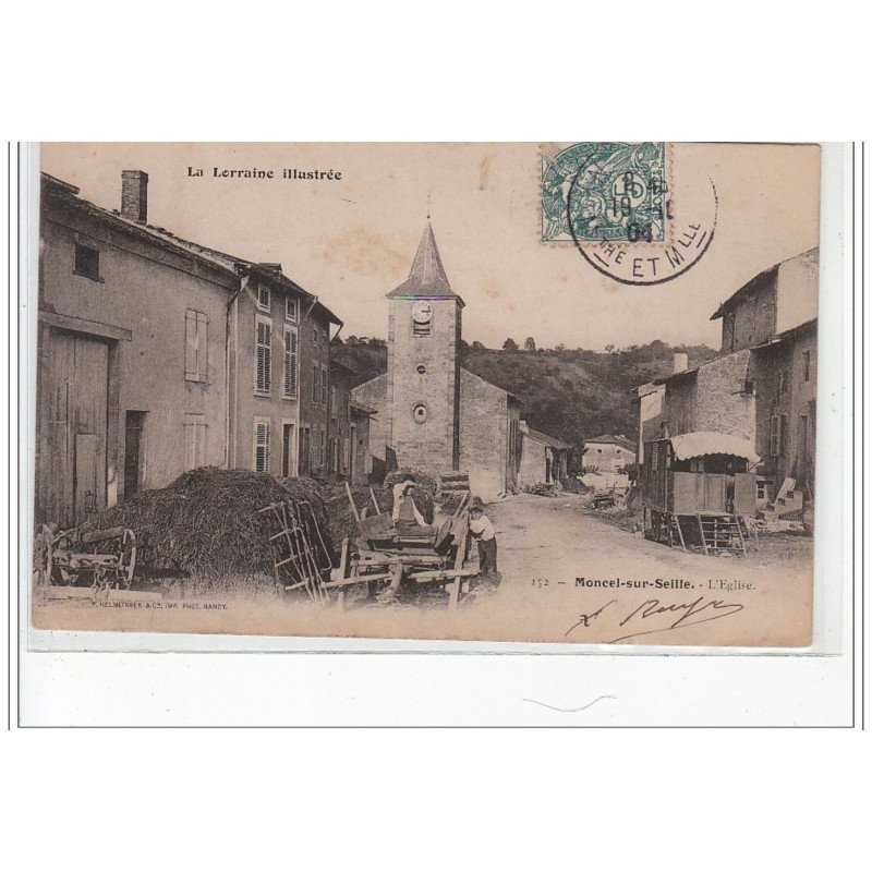 MONCEL SUR SEILLE - L'église - très bon état