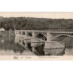 VALVINS: le pont sur la seine autre vue - très bon état