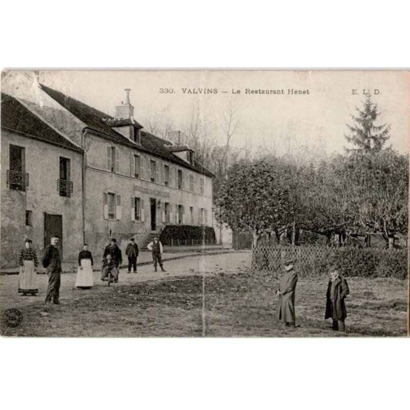 VALVINS: le restaurant henet - état