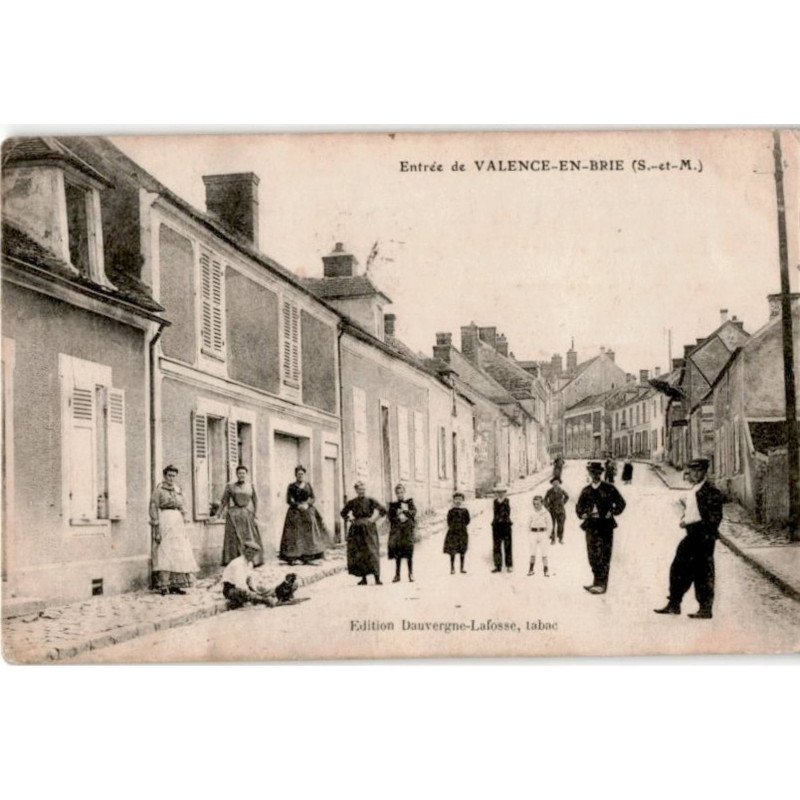 VALENCE-en-BRIE: entrée - très bon état