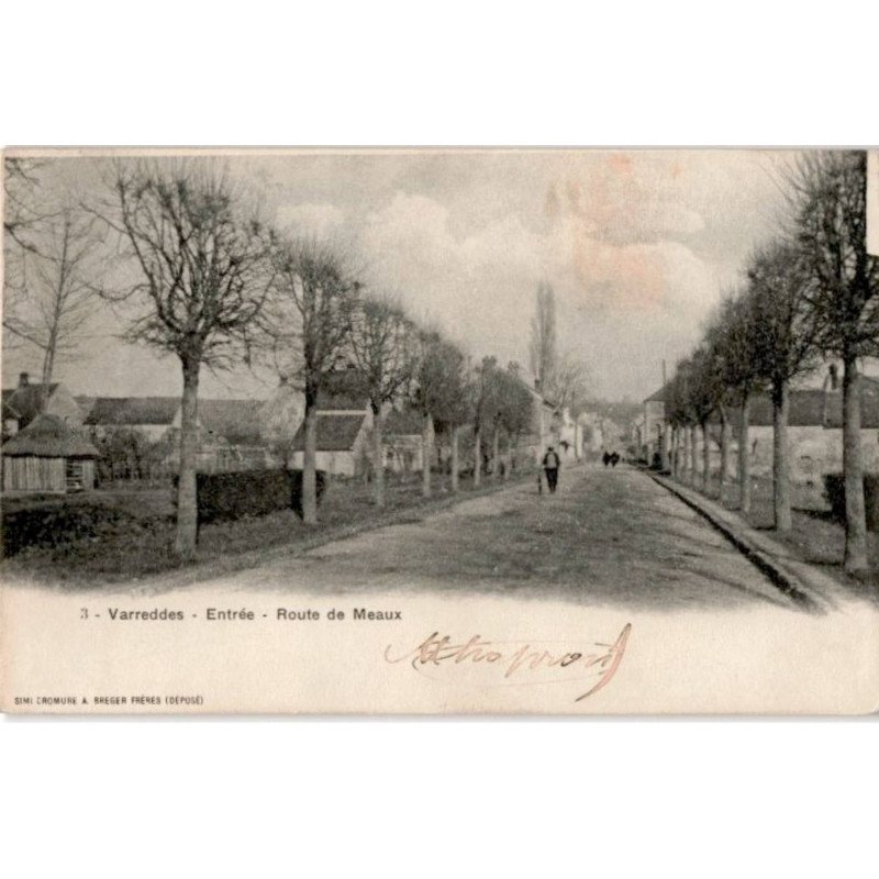 VARREDDES: entrée route de meaux - très bon état