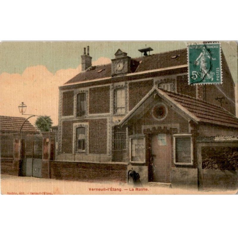 VERNEUIL-L'ETANG: la mairie - état